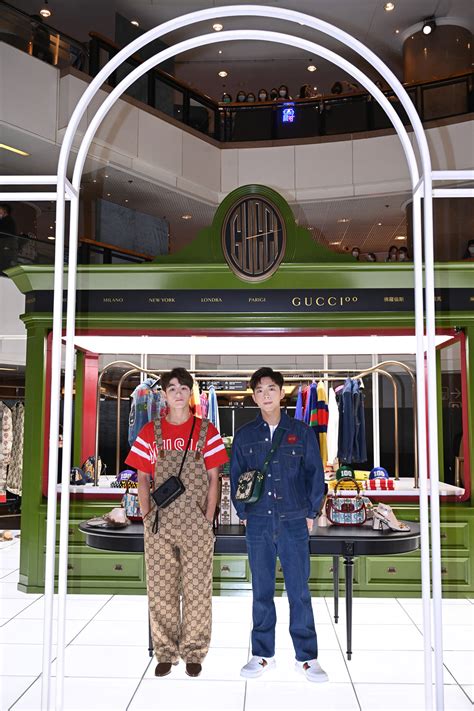 Mirror呂爵安Edan、魏浚笙Jeffrey X Gucci｜Gucci百 .